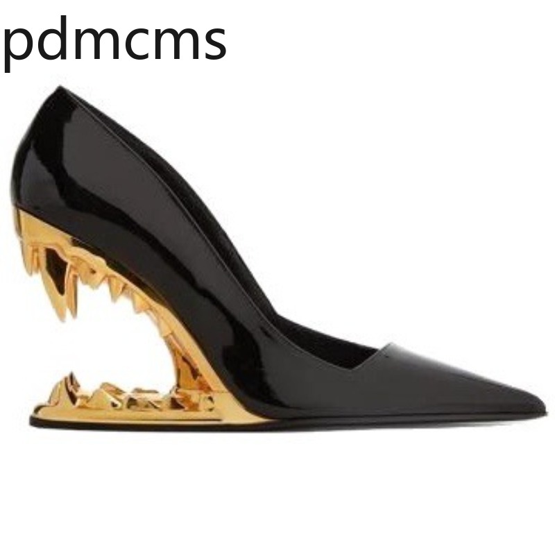 Women'S Fashion Designer Clothes - High End Women's Pumps Luxury Metal