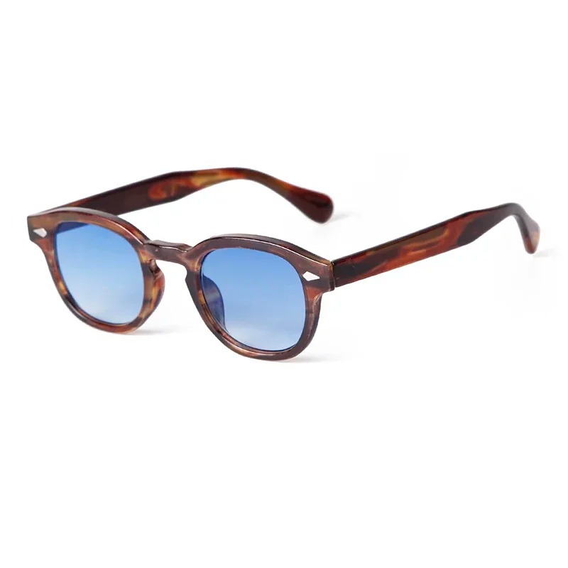 Fashion Transparent Blue Round - Women'S Fashion Eyeglasses 评论和价格