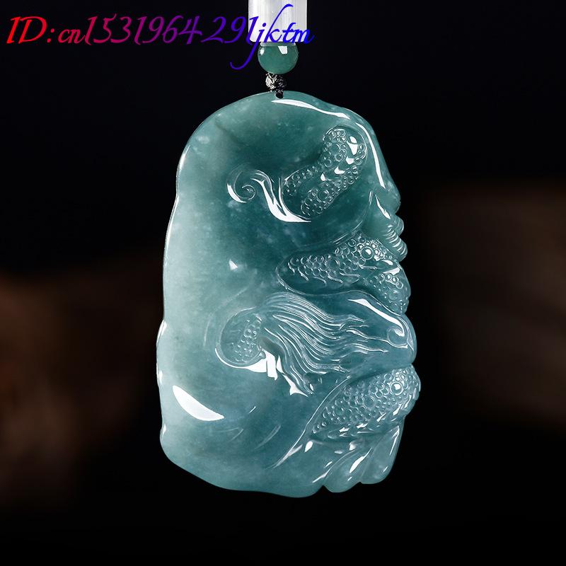 Natural Burmese Jadeite Dragon - Women Fashion Designer 评论和价格