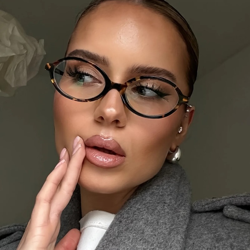 Vintage Oval Sunglasses Women  - Women'S Fashion Eyeglasses 评论和价格