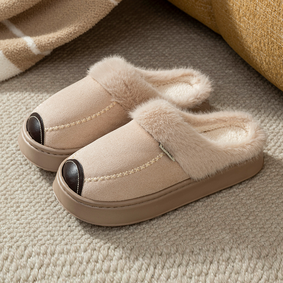 Women's Plush Slippers Boot Wi - Women Fashion Simple 评论和价格