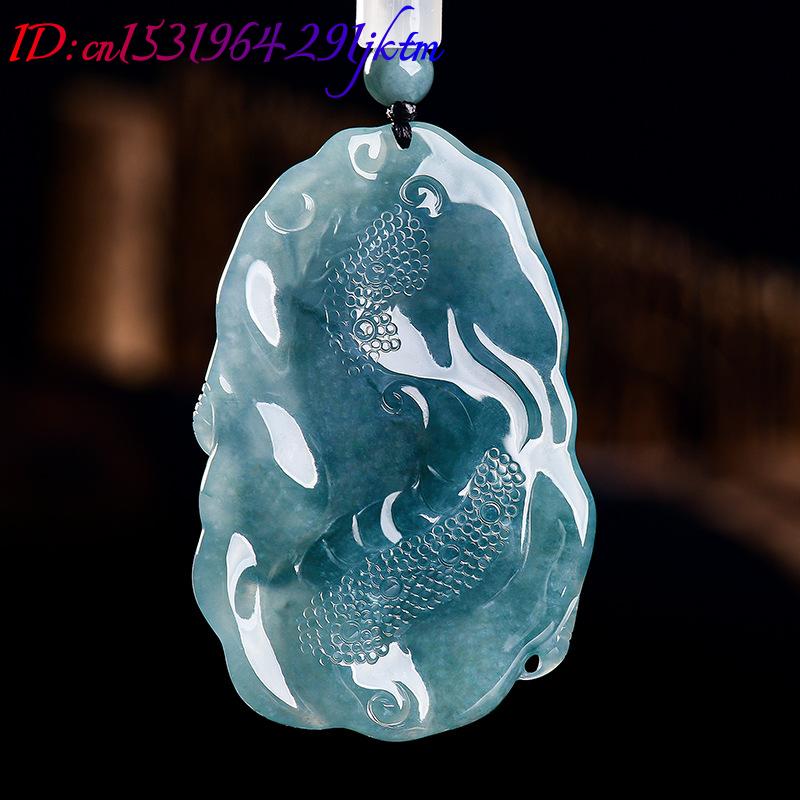 Natural Burmese Jadeite Dragon - Women Fashion Designer 评论和价格