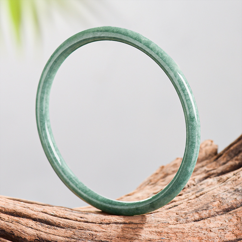Natural Burmese Jadeite Bracel - Women Fashion Designer 评论和价格