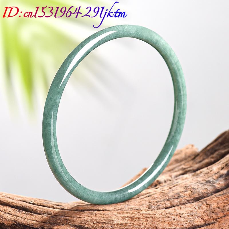 Natural Burmese Jadeite Bracel - Women Fashion Designer 评论和价格