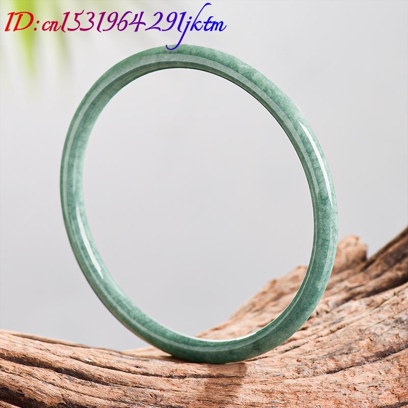 Natural Burmese Jadeite Bracel - Women Fashion Designer 评论和价格