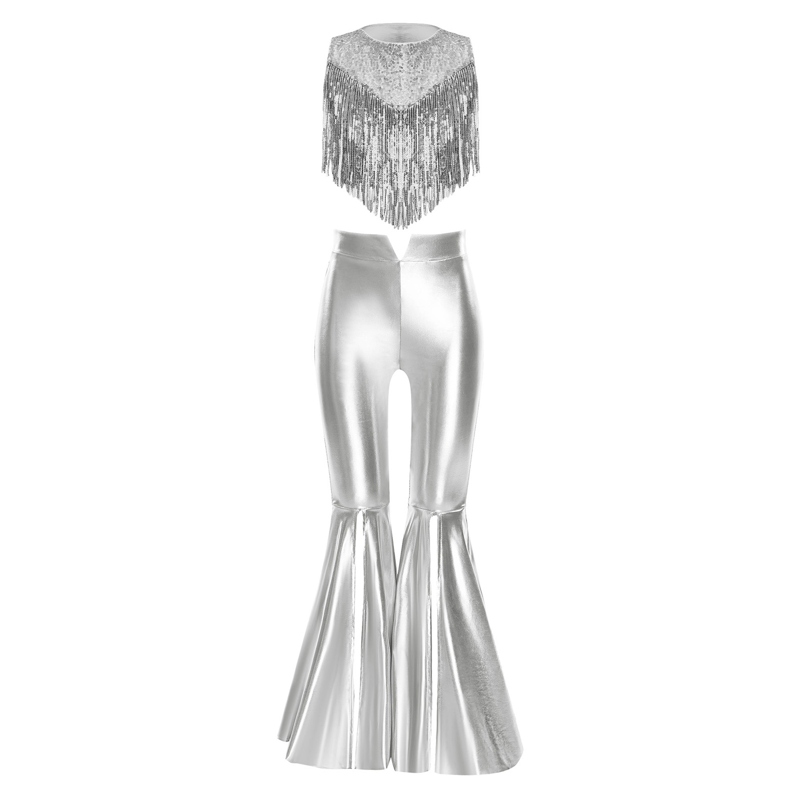 Girls 70s Disco Dance Costume  - Women'S Fashion From The 70S 评论和价格