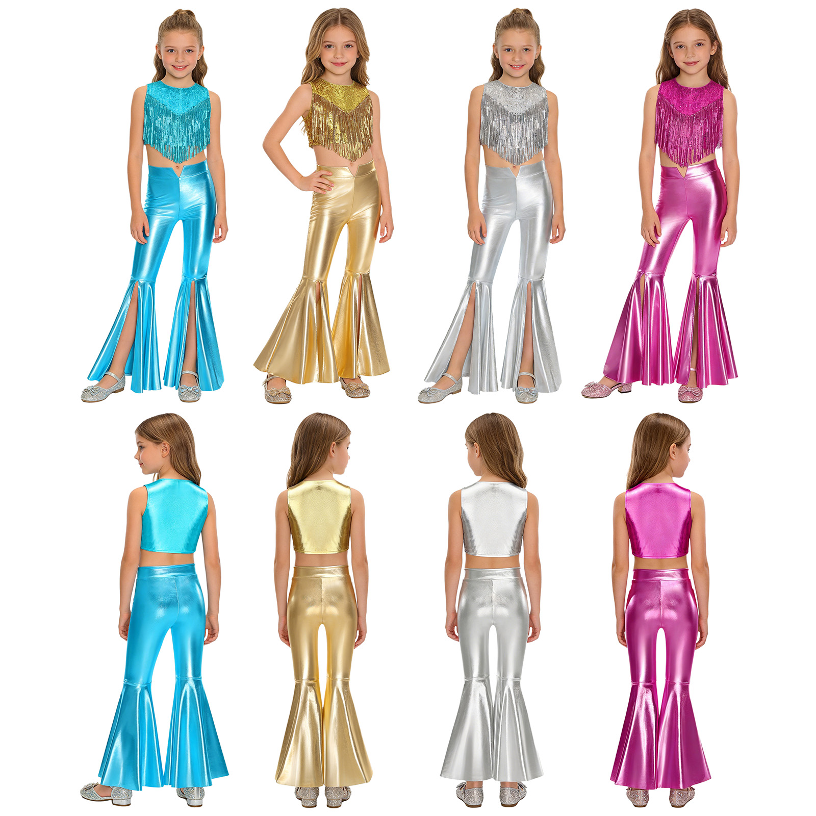 Girls 70s Disco Dance Costume  - Women'S Fashion From The 70S 评论和价格