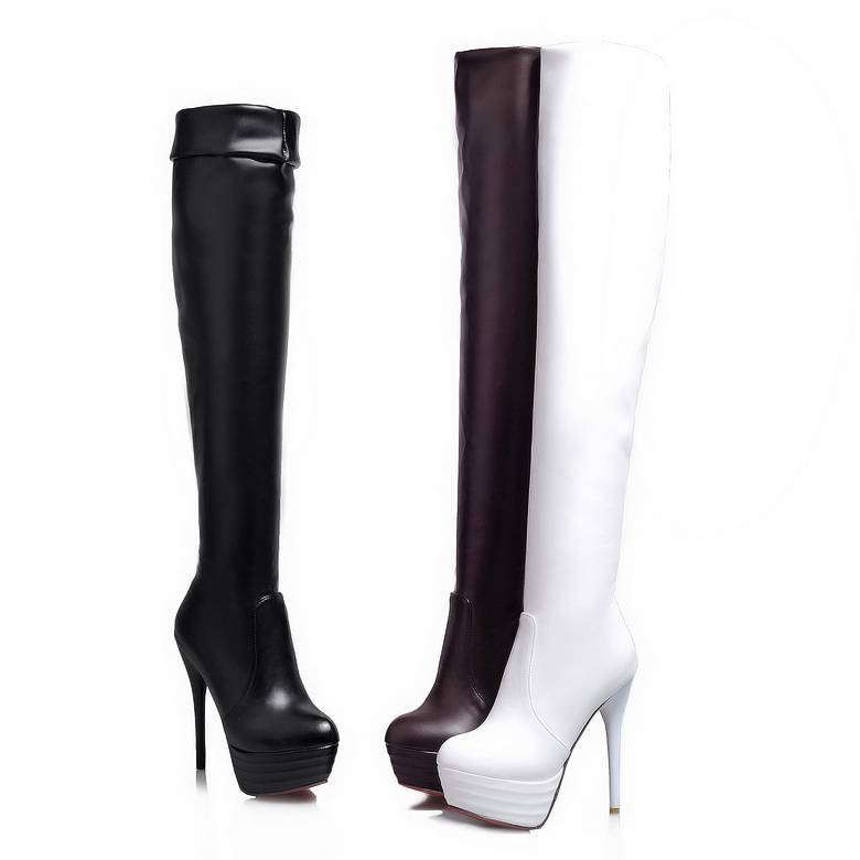 SIMLOVEYO Knee boots Platform  - Sale Fashion Women 评论和价格