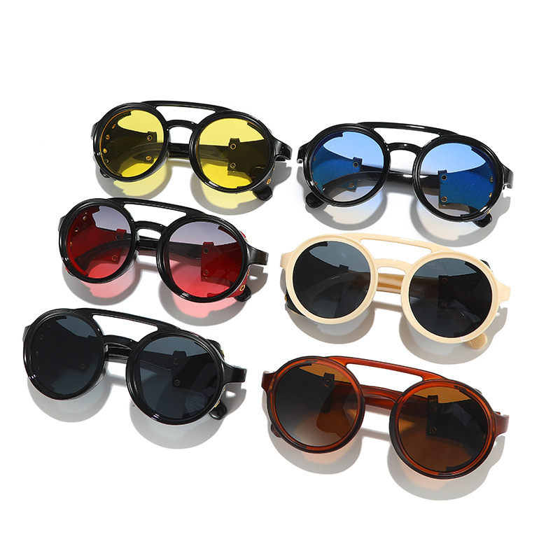 Retro Anti-UV Sunglasses Men W - Women'S Fashion Eyewear 评论和价格