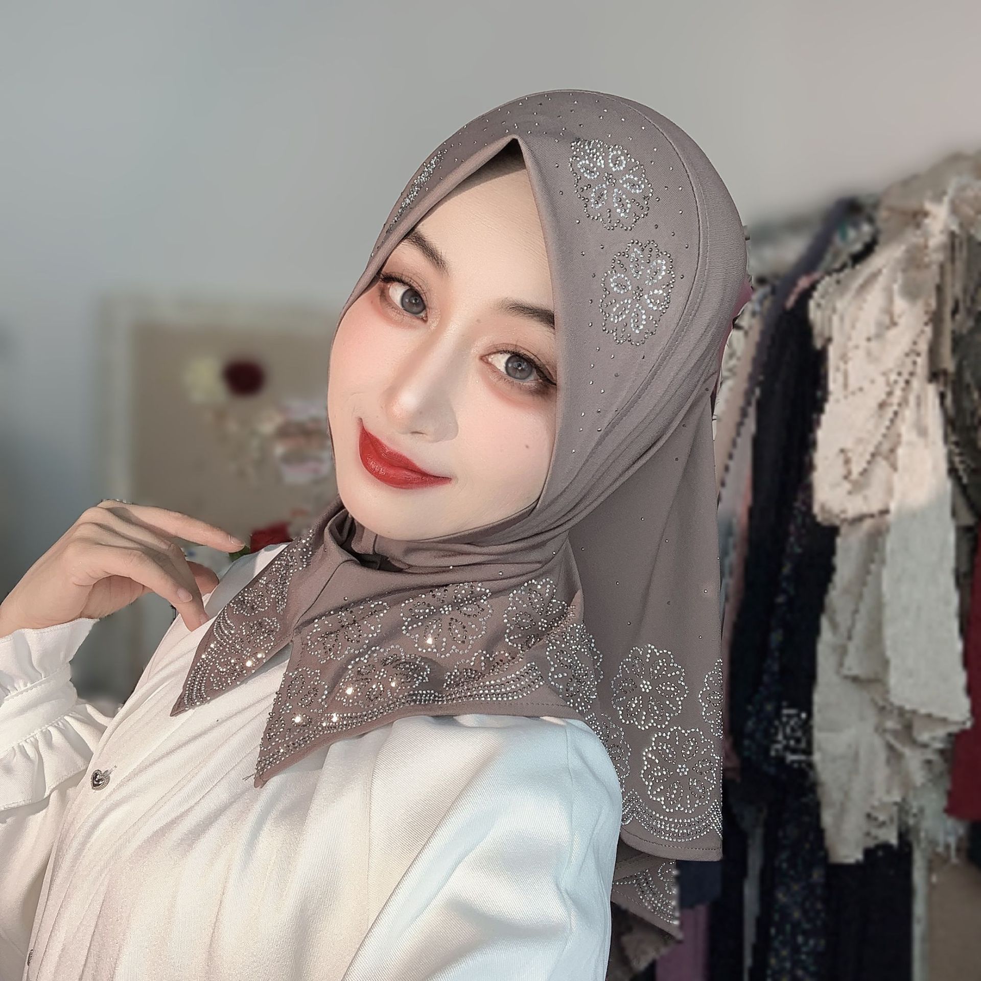 Ready To Wear Muslim Hijab Wom - Women Fashion Designer 评论和价格
