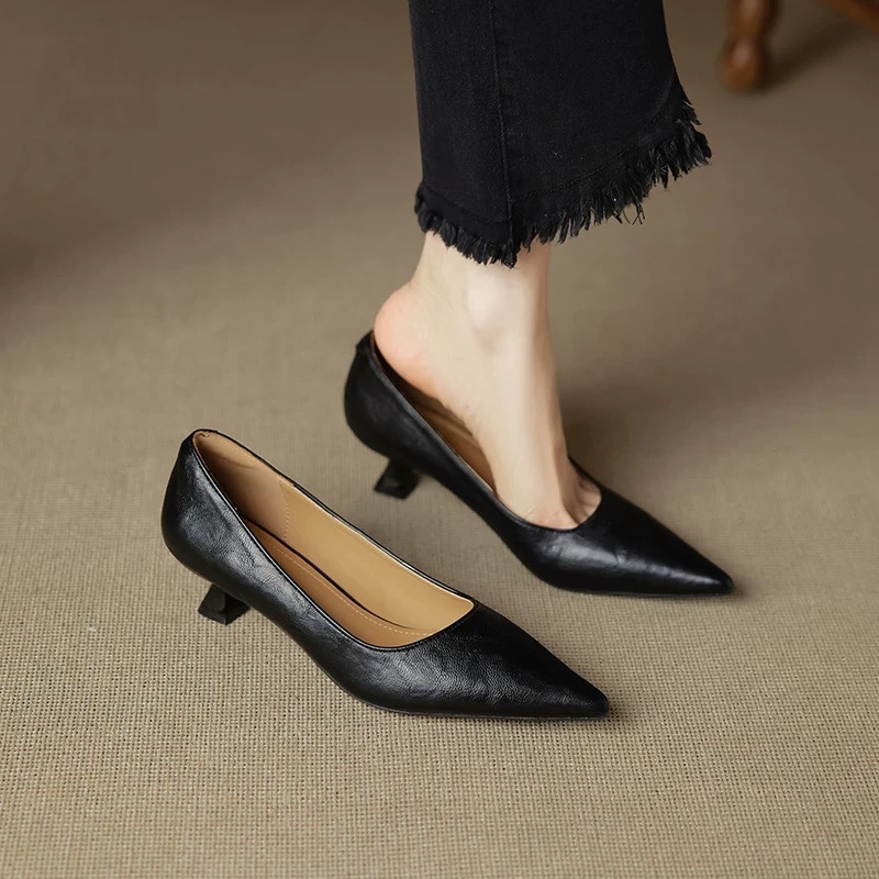 Simple Stiletto Single Shoes A - Women Fashion Simple 评论和价格