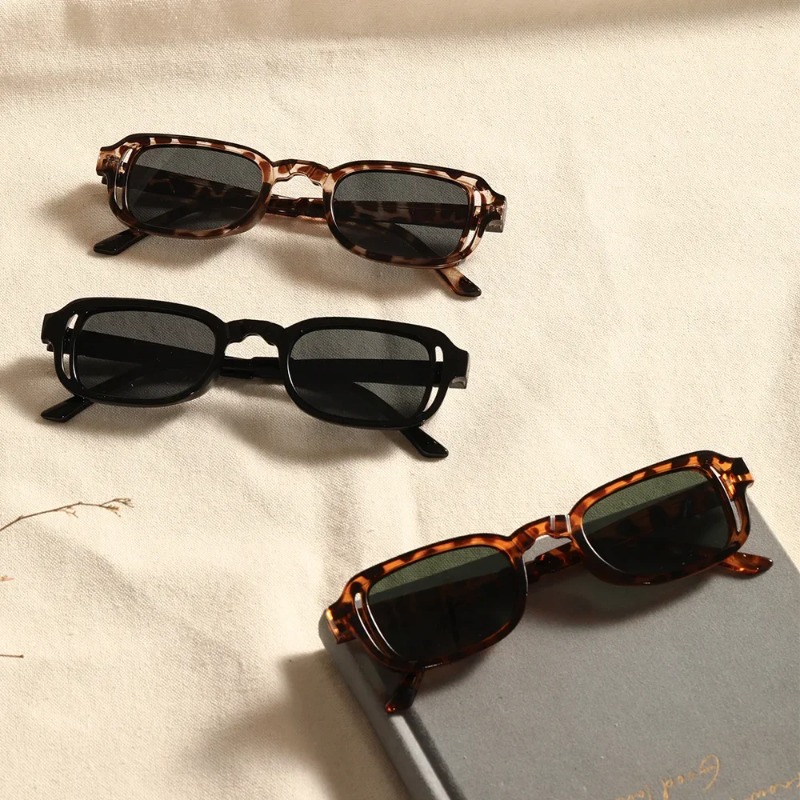 Luxurious Rectangle Sunglasses - Women'S Fashion Eyeglasses 评论和价格