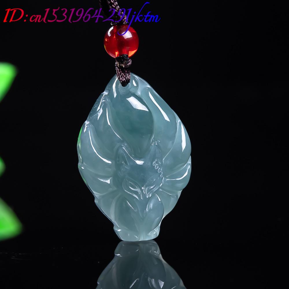 Natural Burmese Jadeite Fox Pe - Women Fashion Designer 评论和价格