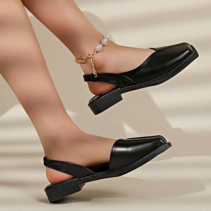 Retro Sandals 2025 New Low Hee - Women'S Fashion For Summer 2025 评论和价格