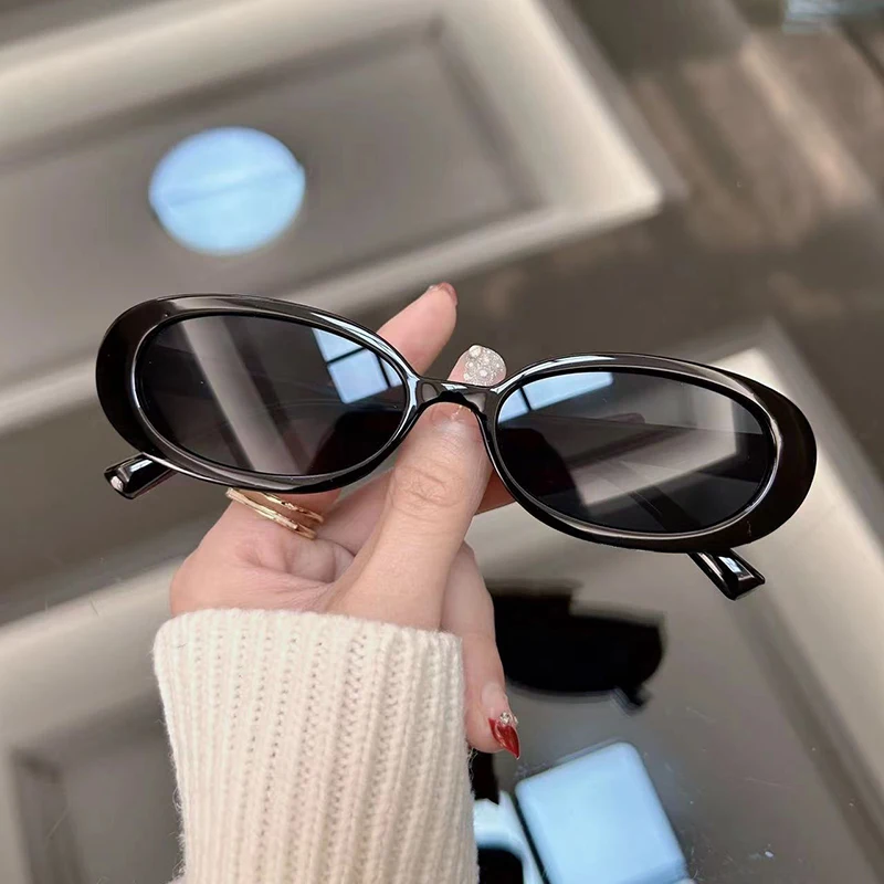 New Oval Vintage Sunglasses Wo - Women'S Fashion Eyeglasses 评论和价格