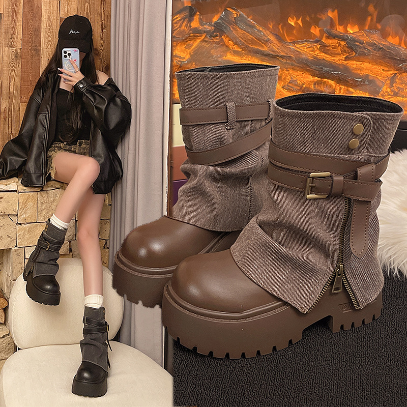 Ankle Boots for Women Cowboy F - Women'S Fashion Designer Clothes 评论和价格