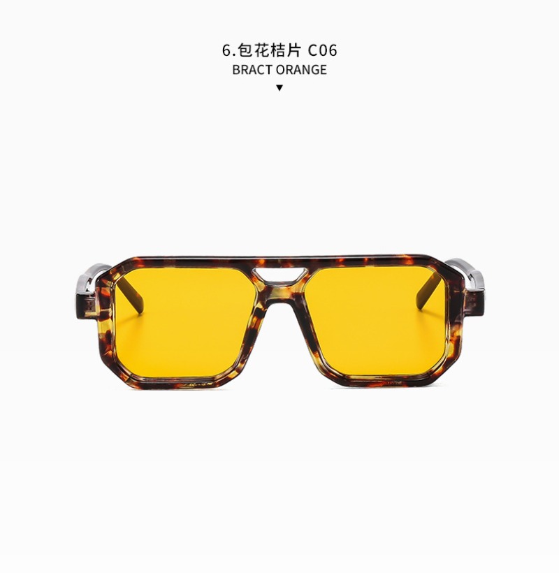 New Retro Square Double Beam S - Women'S Fashion Eyeglasses 评论和价格