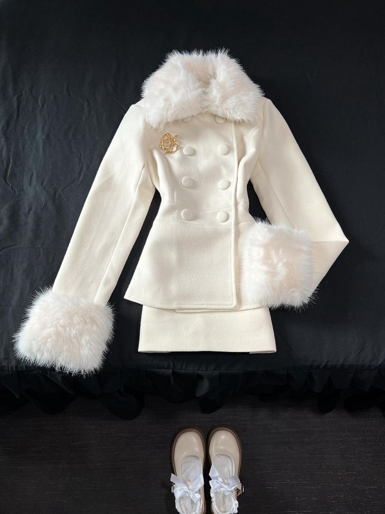 Winter French Elegant Women's  - Women'S Fashion Designer Clothes 评论和价格