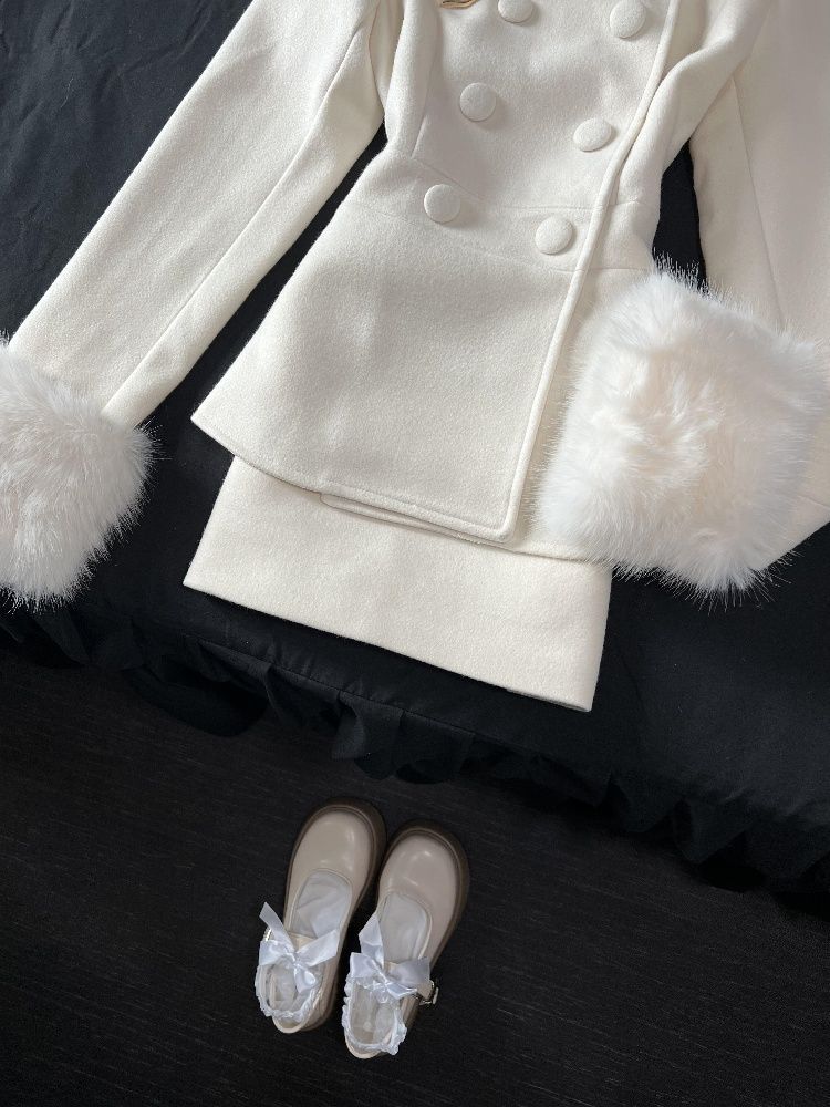 Winter French Elegant Women's  - Women'S Fashion Designer Clothes 评论和价格