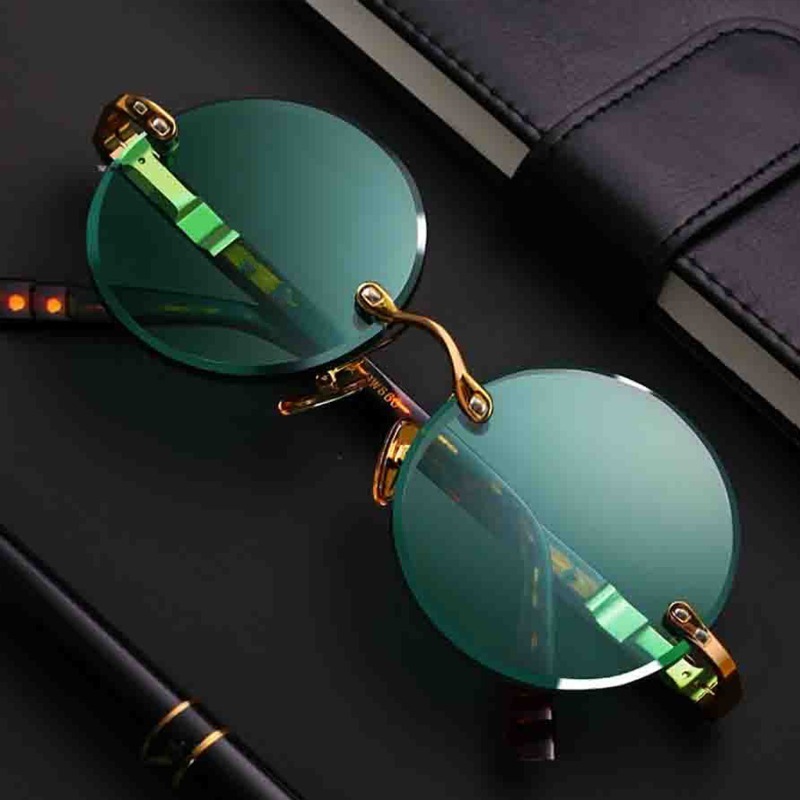 Fashion Classic Rimless Sungla - Women'S Fashion Eyeglasses 评论和价格