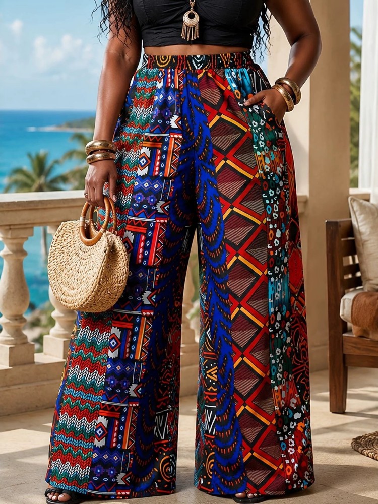 L-5XL Plus Size Pants Women Hi - Xxl Women Fashion 评论和价格