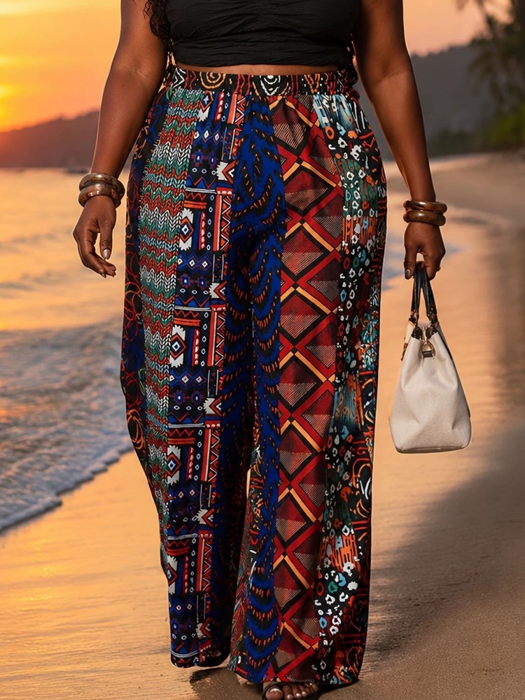 L-5XL Plus Size Pants Women Hi - Xxl Women Fashion 评论和价格