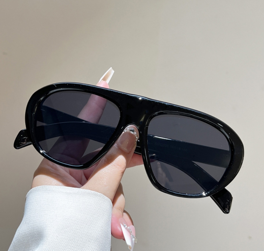 New Oversized Pilot Sunglasses - Women'S Fashion Eyeglasses 评论和价格