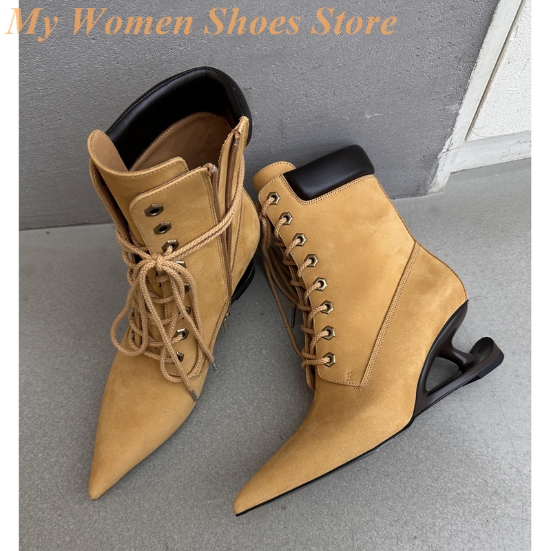 Pointy Toe Strange Style Heel  - Sale Fashion Women 评论和价格