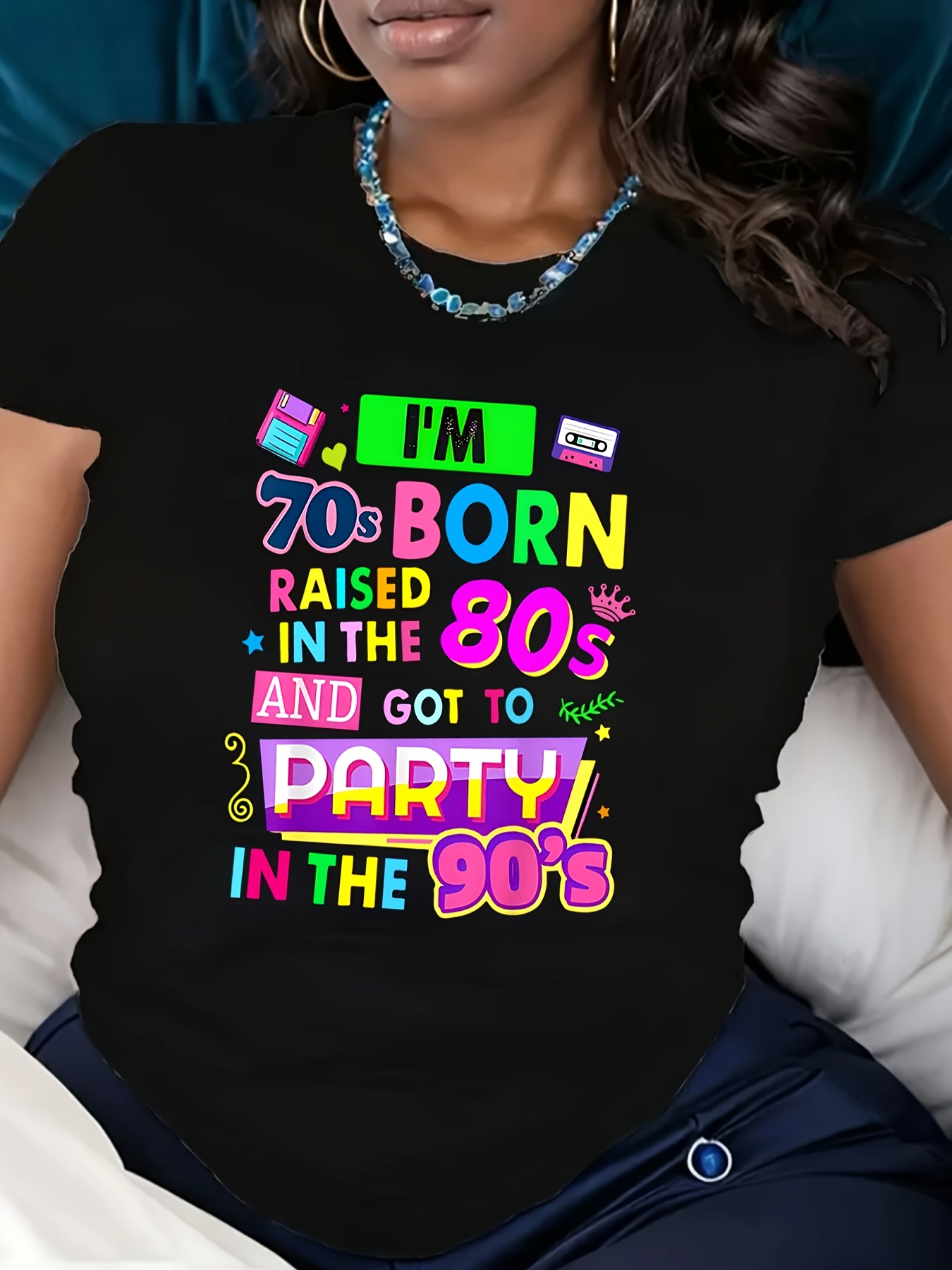 I'm 70s Born Raised In The 80s - Women'S Fashion From The 70S 评论和价格