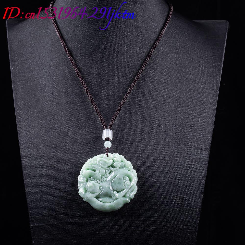 Natural Myanmar Jadeite Pixiu  - Women Fashion Designer 评论和价格